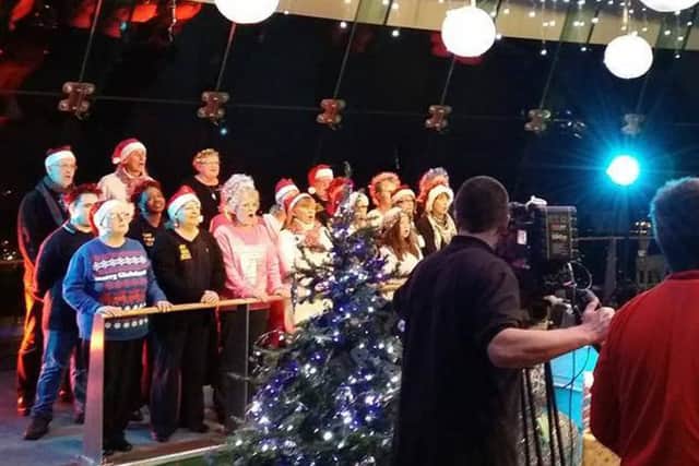 Members of Quay of Sea Voices choir/Fine Voice Academy