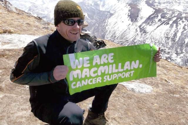 Fundraiser Pete climbed Kilimanjaro to raise money for Macmillan