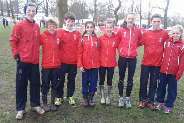City of Portsmouth athletes representing Hampshire at the English Schools' Championships