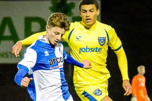 Christian Oxlade-Chamberlain, right Picture: Colin Farmery