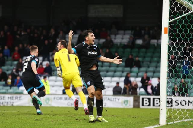 Pompey playmaker Gary Roberts Picture: Joe Pepler