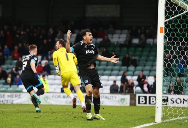 Pompey playmaker Gary Roberts Picture: Joe Pepler