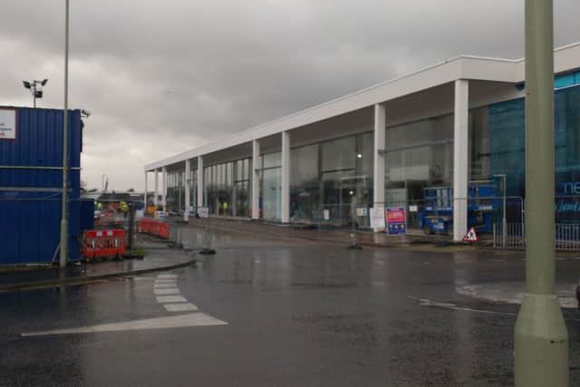 The building that will become a Marks and Spencer