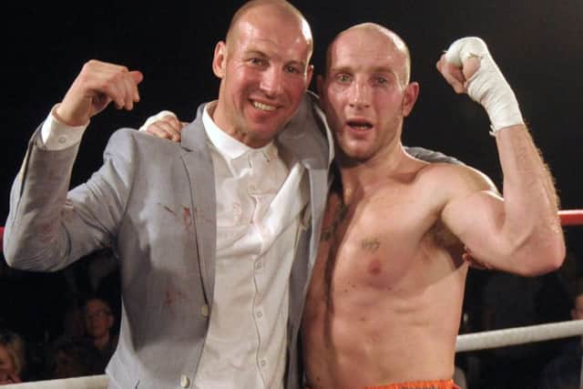Dave Waterman and Lee Waterman. Picture: Mick Young