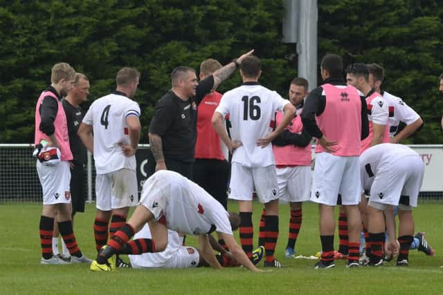 Peetrsfield Town boss Ian Saunders Picture: Neil Marshall