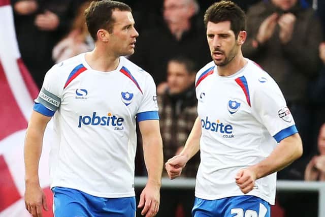Michael Doyle and Danny Hollands Picture: Joe Pepler