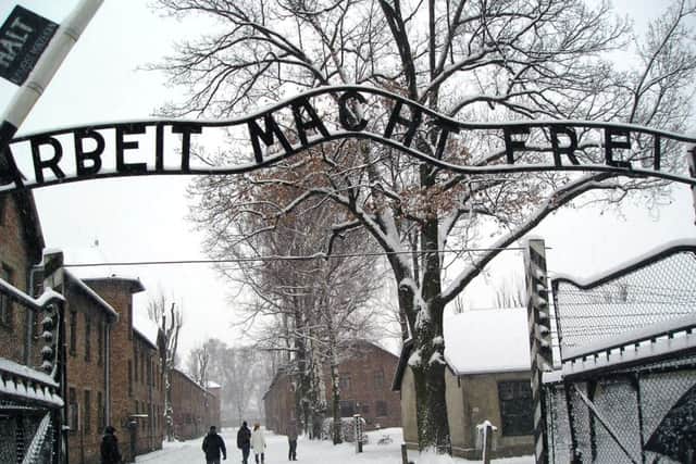AUSCHWITZ WELCOME  Work makes you free