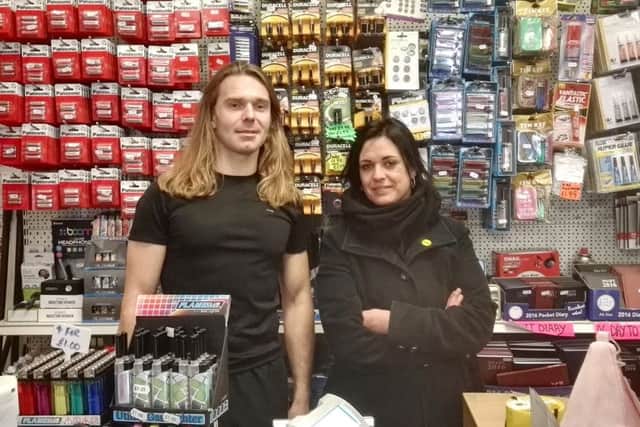 Bohuslav Sosna with Kerry Budd at Quids In, Cosham
