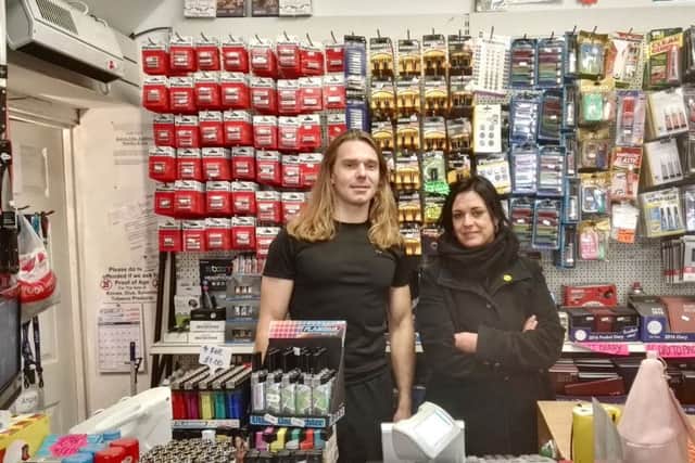 Bohuslav Sosna with Kerry Budd at Quids In at Cosham