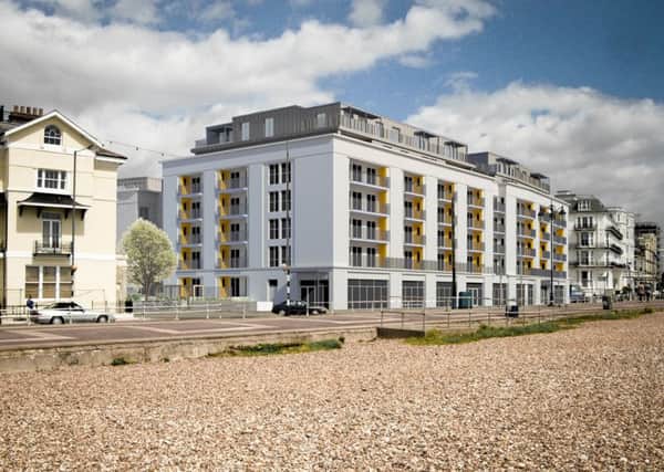 A CGI of the new McCarthy & Stone retirement housing in Southsea