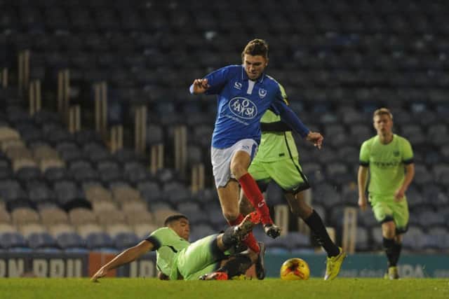 Pompey Academy striker Harvey Bradbury    Picture: Ian Hargreaves