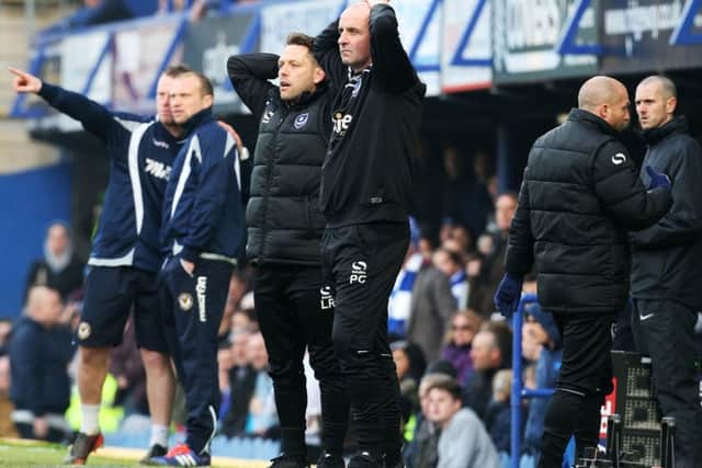 Pompey boss Paul Cook Picture: Joe Pepler