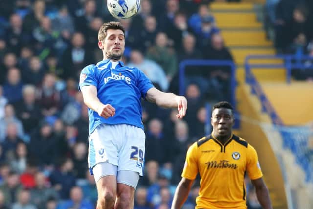 It was a disappointing day for Danny Hollands & Co at Fratton Park. Picture: Joe Pepler