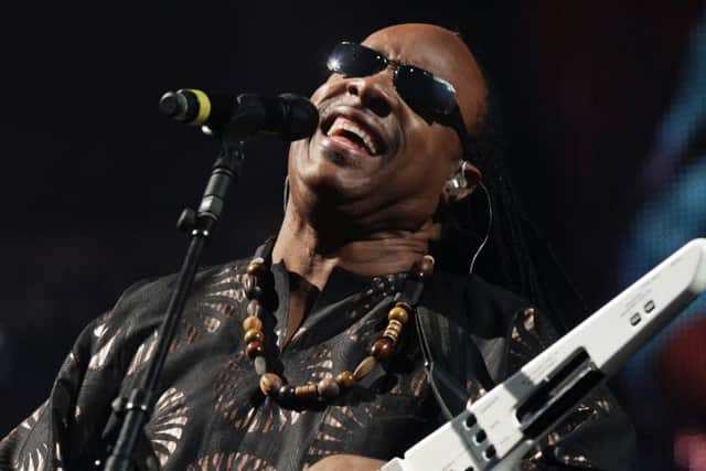 File photo dated 27/06/10 of Stevie Wonder, who is to perform his most famous album in its entirety at London's Hyde Park. PRESS ASSOCIATION Photo. Issue date: Monday March 14, 2016. The prolific musician is bringing Songs In The Key of Life to the British Summer Time Hyde Park music festival on July 10. See PA story SHOWBIZ Wonder. Photo credit should read: Yui Mok/PA Wire SHOWBIZ_Wonder_090349.JPG