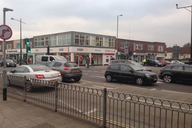 The junction of West Street and Park Road North