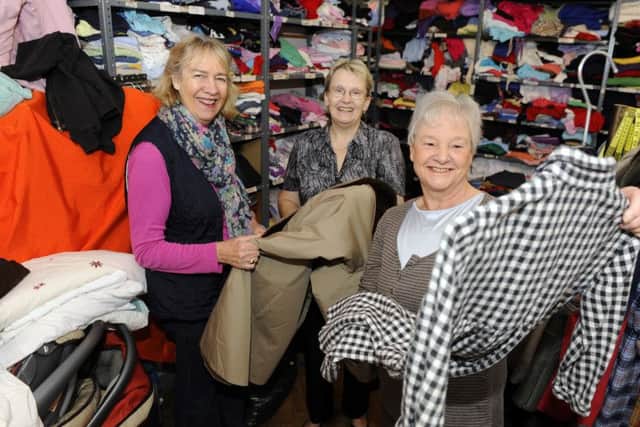 Then chairman Jenny Johns, secretary Jackie Waites and secretary Lyn Dainty at
Portsmouth Family Welfare Association when it was looking for volunteers in 2012