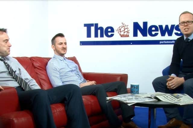 The Pompey Talk panel