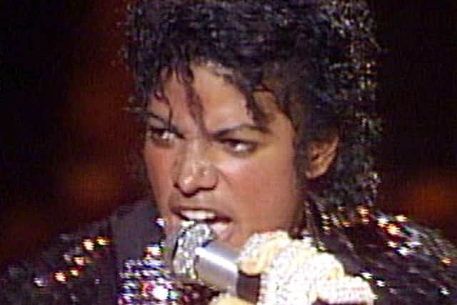Michael Jackson in his Billie Jean days