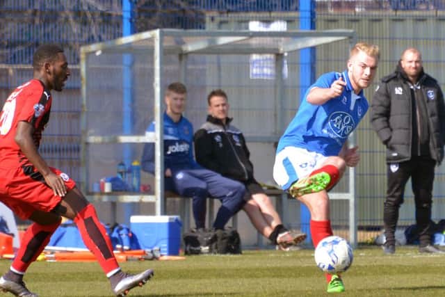 Jack Whatmough skippered the reserves against Crawley Picture: Colin Farmery