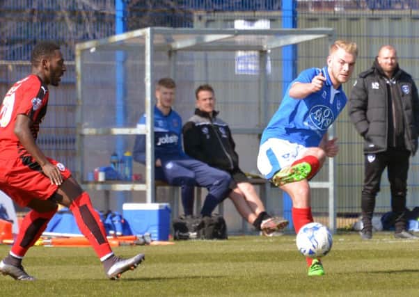 Jack Whatmough skippered the reserves against Crawley Picture: Colin Farmery
