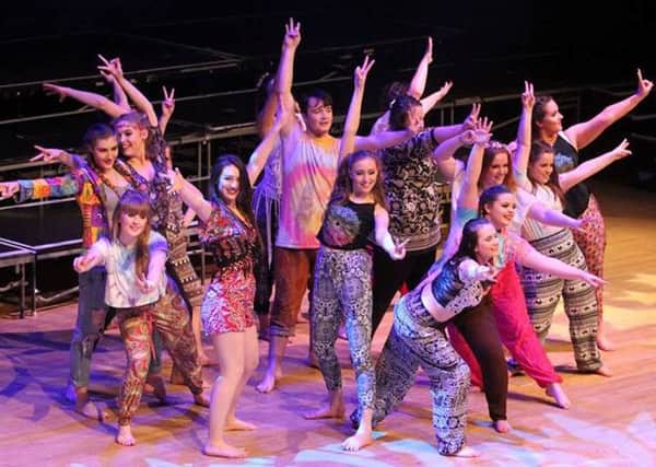 SHOW TIME Children performed in front of an audience at the Soundsational event in Portsmouth