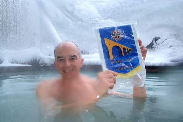 Rotarian John Russell in Japan