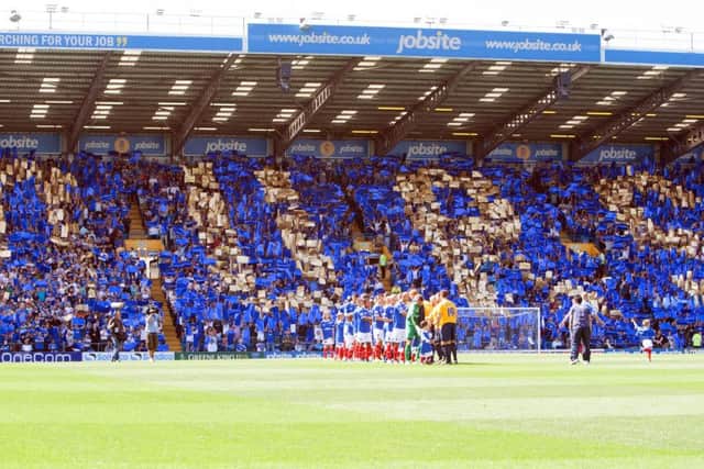 The Fratton end at Fratton Park Picture: Joe Pepler