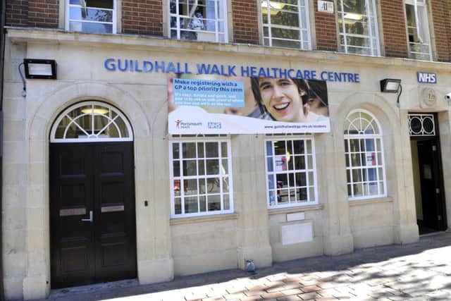 The Guildhall Walk Healthcare Centre in  Guildhall Walk, Portsmouth