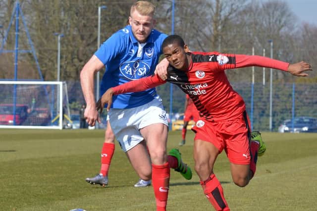 Jack Whatmough returns to Pompey duty. Picture: Colin Farmery