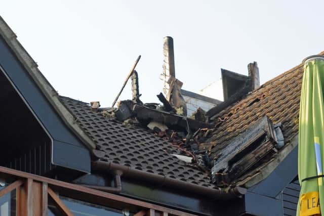 Casa Brasil at Port Solent which has been damaged by fire. Picture Ian Hargreaves