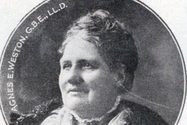 Miss Agnes Weston.