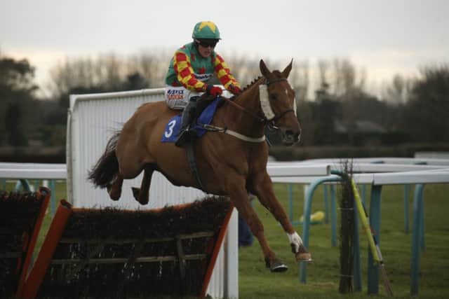 Lil Rockerfeller and Trevor Whelan on their way to glory in the National Spirit Hurdle at Fontwell last month. Picture: Clive Bennett/polopictures.co.uk