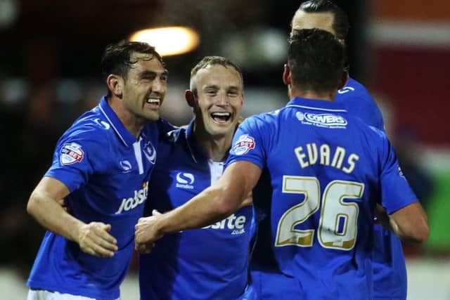 Ben Davies remains keen to stay at Pompey. Picture: Joe Pepler
