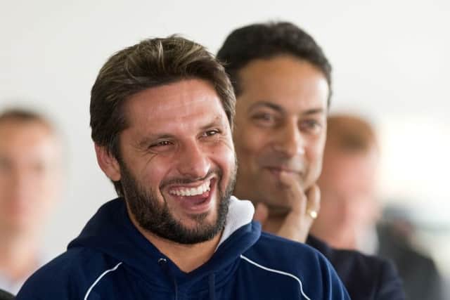 Shahid Afridi. Picture: Robin Jones