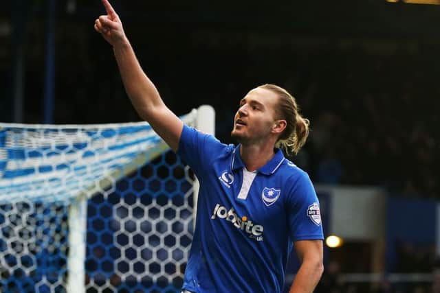 Adam McGurks last goal for the Blues came in the FA Cup victory against Accrington in December
