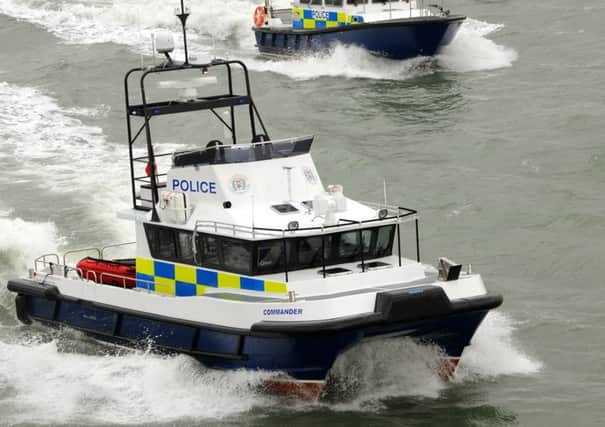 Hampshire police's marine unit fleet