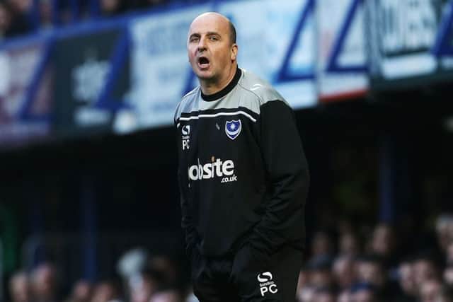 Pompey boss Paul Cook Picture: Joe Pepler