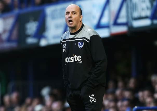 Pompey boss Paul Cook Picture: Joe Pepler