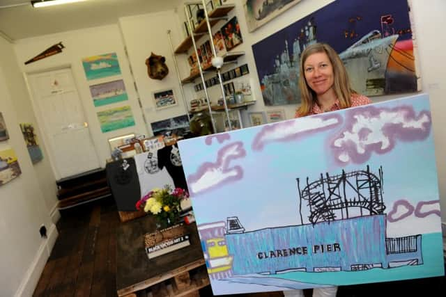 Clarence Pier, Southsea, seen through Sadie's eyes