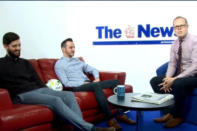 The Pompey Talk panel