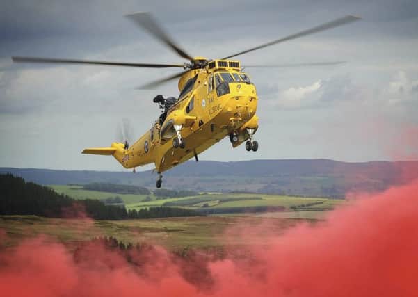 A Royal Air Force Search and Rescue Sea King helicopter 
Picture: MoD/SAC Graham Taylor ANL-141028-171615001