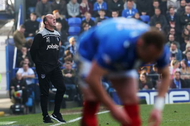 Paul Cook takes the Blues to Field Mill today Picture: Joe Pepler