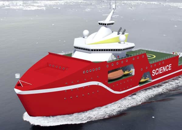 The new polar research ship