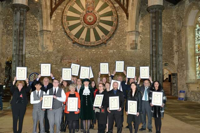 Hampshire High Sheriff award winners Picture: Joe Low