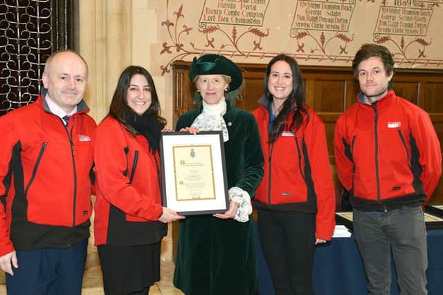 Kirsty Cremer and the team from Motiv8 Gosport 		Picture: Joe Low