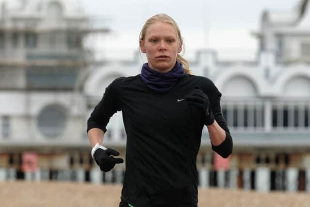 Liz McDougall finished first lady. Picture: Mick Young