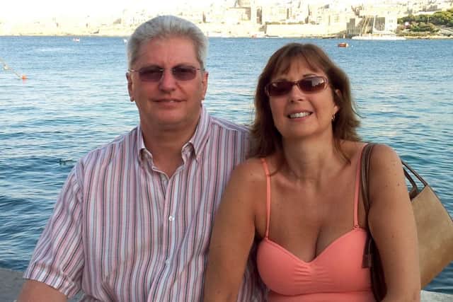 Nigel Hambly with wife Jill