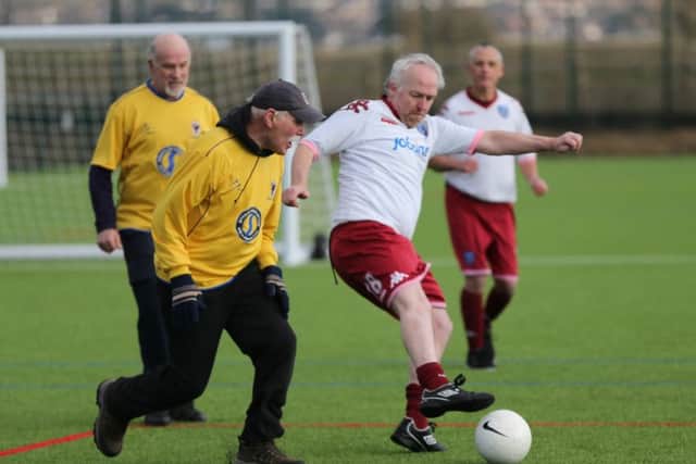 Pompey's walking football club have received a cash boost