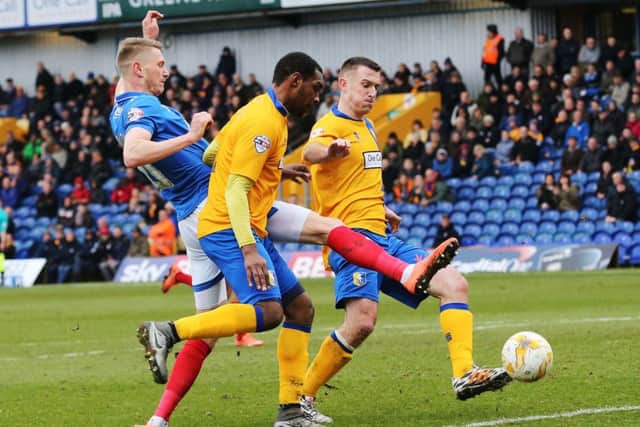Michael Smith's loan deal runs out before the final game of the season. Picture: Joe Pepler