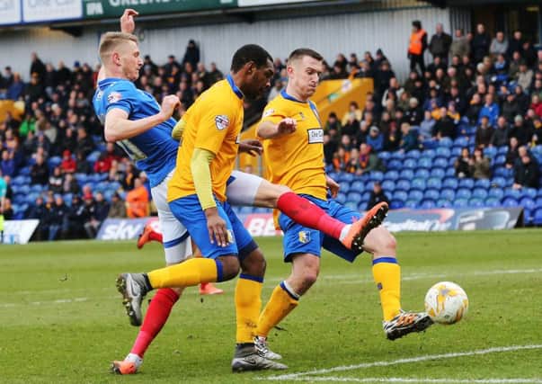 Michael Smith's loan deal runs out before the final game of the season. Picture: Joe Pepler